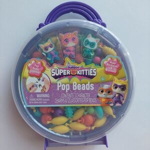 Pop Beads - Disney Jr Super Kitties - kids crafts jewelry bracelets Gift Set New